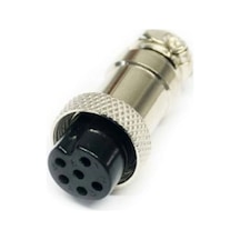 Ic-261m 12mm Mayk Dişi Şase 5p Konnektör