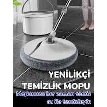 Temiz Kirli Suyu Ayırma Özellikli Mop Seti-paspas Kenarlık Silebi