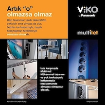 Multi-let Üçlü Priz Anahtarlı Topraklı Kablolu Çocuk Korumalı 5 Mt