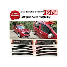 Dacia Sandero Stepway Cam Rüzgarlığı Sunplex 4.Prç
