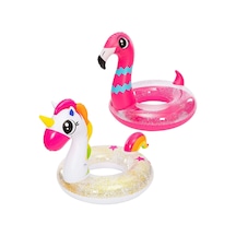 Joyın Çocuklar İçin Deniz Simidi Unicorn/flamingo, 2 Ad 076255 Çok Renkli