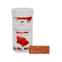 White Balance Red Parrot Balık Yemi 250 Ml