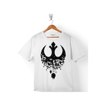 Star Wars Yıldız Savaşları Vader Silüet Tasarım Çocuk Tişört 001