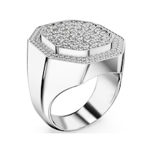 5651380 Swarovski Yüzük Dextera:Ring Signet Cre/Rhs 58 Çok Renkli