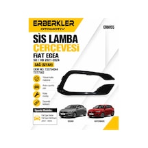 Fıat Egea- Sd/hb- 21/24 Sis Lamba Çerçevesi Sağ Siyah Oem No: 735754044 Tst7562 - Erb840
