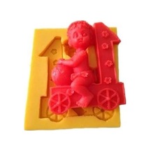 Silikon Kalıp Arabalı Bebekler