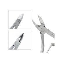 Tırnak Eti Pensesi, Paslanmaz Çelik, 9.6 Cm, Metalik Gri, Batık Tırnak Bakımı İçin, Mb-tım-002
