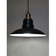 Riolight Retro,Rustik,Modern Eskitme Duylu Siyah Içi Beyaz Mutfak
