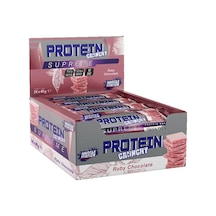 Muscle Station Supreme Crunchy Protein Bar 40 Gr 24 Adet - Ruby Çikolata