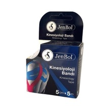 Jenbol Kinesiology Tape  Bandı 5 Cm X 5 M - Beyaz