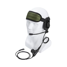 Baofeng UV-5R HD01 Bowman Elite II İki Yönlü Walkie Talkie 7.1 MM U94 Ptt Adaptörlü Kulaklık