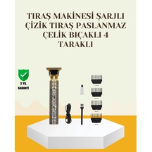 Ceylan Adam Şarjlı Titanyum Bıçaklı Saç Ve Sakal Kesme Makinesi