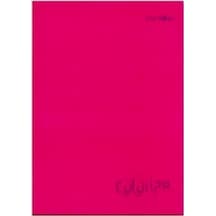 Çınar Dikişli 120 Yaprak Karton Kap. Kareli A4 Defter Pembe