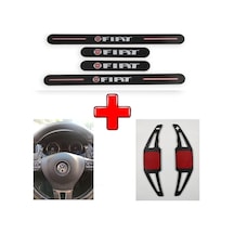 Fiat / Tofaş Tempra Uyumlu Carbon Kapı Eşiği + F1 Kulakçık (551019297)