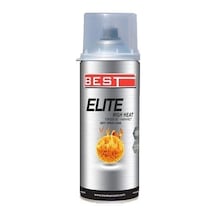 Best Elite 600cc Yüksek Isı Boyası 400 Ml Gümüş