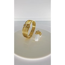 Sones Çelik Takı Setleri Sns5002301 Gümüş - Rose Gold