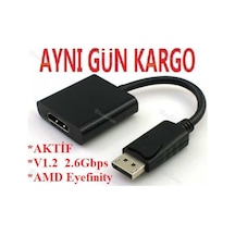 Displayport To Hdmı 4911A Aktif 2,6Gbps V1.2 Çevirici Dönüştürücü