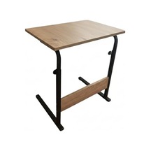 Sağlam Metal Gövdeli Laptop Sehpası 60x40 Cm Yükseklik Ayarlı, Stabil Ve Ergonomik Çalışma Masası Ceviz