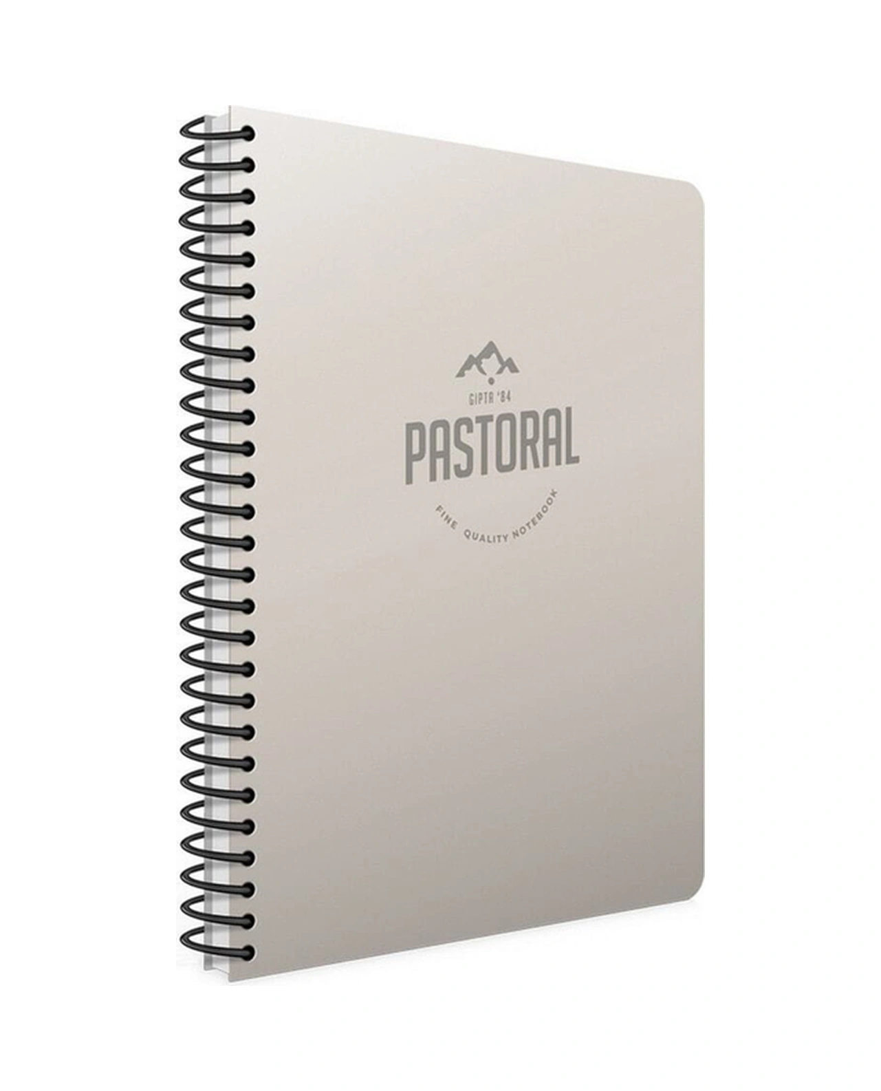 Pastoral Orta Boy 96yp Çizgisiz Pastel Gri Defter Pastel Gri