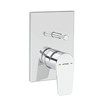 Vitra A43208 Flow Square Sıva Üstü Banyo Bataryası Krom