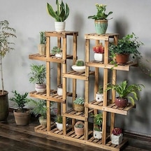 Antinkuntinci Ahşap Çiçeklik Kitaplık Saksılık Balkon Bahçe Standı (443027199)
