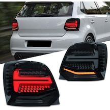 Vw Polo 6r 09.14 Animasyonlu Füme Ledli Arka Stop Lambası