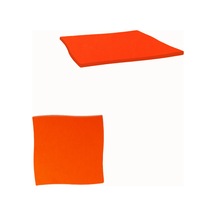 Wermodin Masa Tablası Dalgalı Kare 67x67 Cm - Kırmızı Çok Renkli