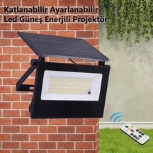 Tr Güneş Enerjili Led Projektör Hareket Sensörlü Solar Aydınlatma Lamba 180 Lümen Su Toz Geçirmez