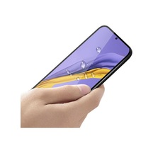 Galaxy   Uyumlu  A55 Zore Kenarları Kırılmaya Dayanıklı Cam Ekran Koruyucu-siyah