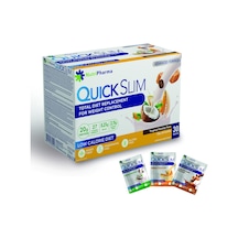 Quick Slim Öğün Tozu, Tropikal Karışık Kutu, 30 Saşe