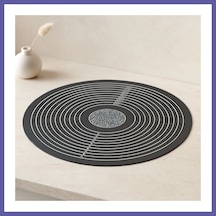 Bezos Yuvarlak Silikon Hamur Matı 45 Cm - Ölçekli 190 G Nıda