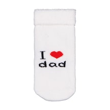 Civil Baby I Dad Kıvrık Havlu 6- 2'li Bebek Kız Çorap Set - Standart 6 Ay STANDART