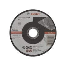 Bosch Standard For Inox Rapido 125x1.0 mm Kesici Disk