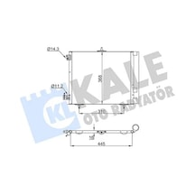Peugeot 208 Klima Radyatoru 1.6 Bluehdi 2016-2018 Kale 358440