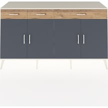 Hyperion Konsol 4 Raflı 3 Çekmeceli 4 Kapaklı 176x44x99 Aytaşı-antrasit/çam Aytası/antrasıt - Aytası