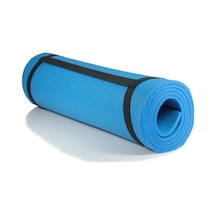 Mavi Pilates Minderi Ve Yoga Egzersiz Matı 6,5mm + Atlama İpi + Direnç Lastiği Karışık