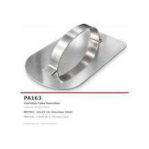 Fida Paslanmaz Pasta Ütüsü - 3 Adet Gümüş