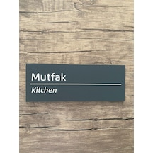 Soft Seri Pleksi Mutfak Kapı İsimliği