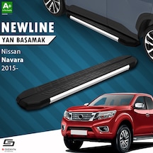S-dizayn Nissan Navara 3 Newline Krom Yan Basamak 203 Cm 2015 Üzeri A+ Kalite