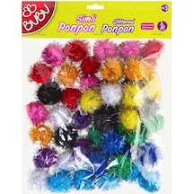 Bu-Bu Pon Pon Simli 3 Cm 50 Li Karma Bubu00113