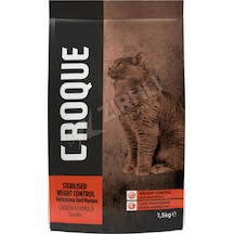 Croque Tavuk Etli Kısırlaştırılmış Kedi Maması 1.5 Kg