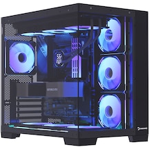 Gamepower Warcry Pulse 4x12 CM ARGB Fan Temperli Cam Atx Gaming Kasa