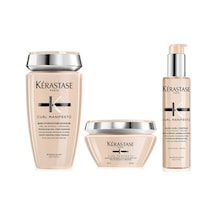 Kerastase Curl Manifesto Bukle Belirginleştirici Şampuan 250 ML + Maske 200 ML + Serum 150 ML