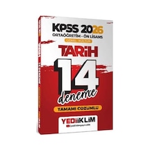 Kpss Tarih Ortaöğretim Ön Lisans Genel Kültür Tamamı Çözümlü 14 Deneme 2026