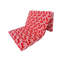 Vip Katlanır Yer Yatağı 8 Cm Kalın Sünger Yatak 80x180x8 Cm-kırmızı Tüy