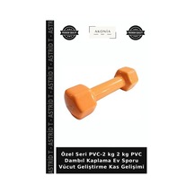 Özel Seri Pvc-2 Kg 2 Kg Pvc Dambıl Kaplama Ev Sporu Vücut Geliştirme Kas Gelişimi