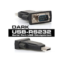 Dark Dk-ac-usb2rs232 Usb 2.0 Uyumlu Rs232 Seri Port Dönüştürücü Soket-209086