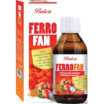 Ferrofan Demir Kuşburnu Eki Spirulina Çinko İçeren 150 ML