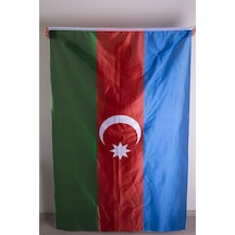 Azerbaycan Bayrağı Raşel Kumaş Dijital Baskı 300x450 cm