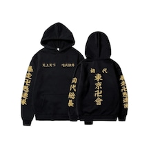 Tarzsokak Anime Tokyo Revengers Unisex Hoodies Kapşonlu 13974 Beyaz